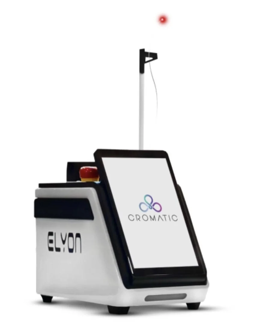 Equipamento Elvon Cromatic utilizado no Endolaser